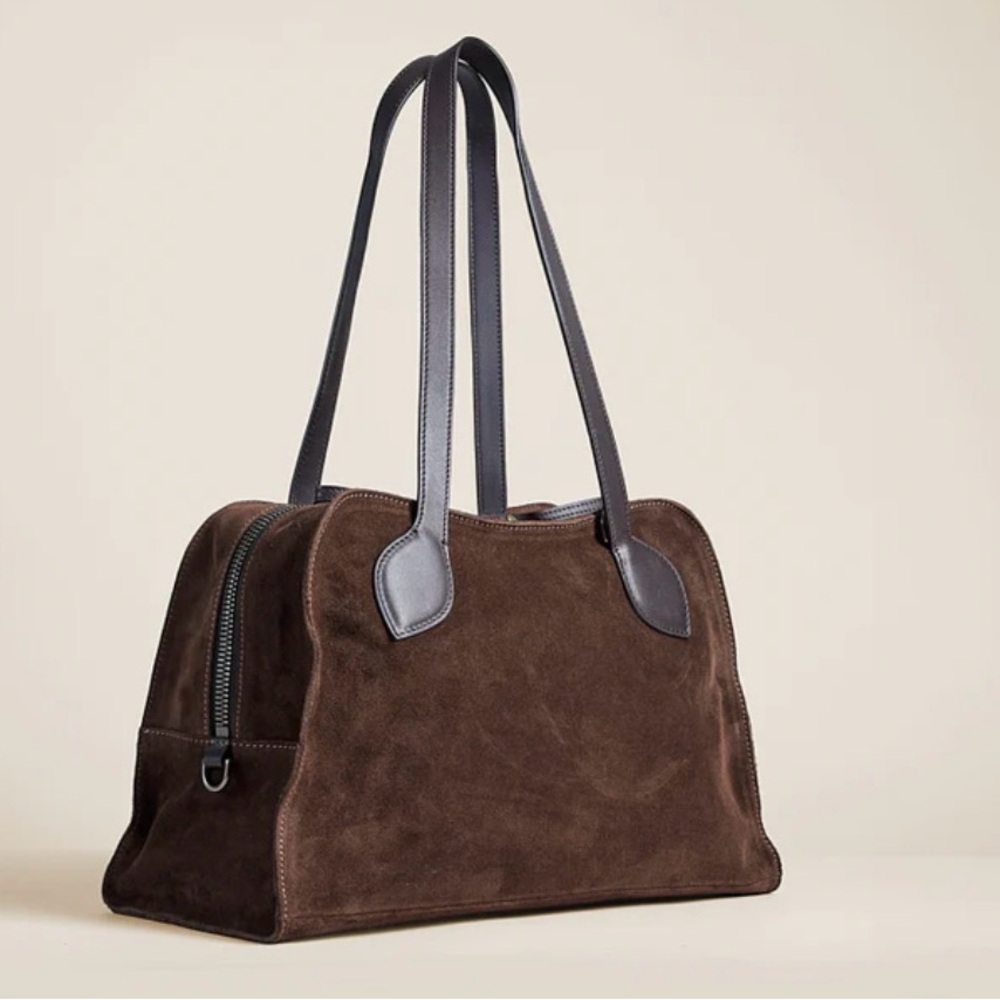 Espresso Medium Suede Jack. Excellent condition. Strap not included - Picture 4 of 14